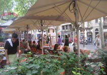 Cafes, Las Ramblas, Barcelona Top 10, Barcelona Top Ten Sights