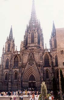 barcelona cathedral, catedral barcelona, barri gotic barcelona
